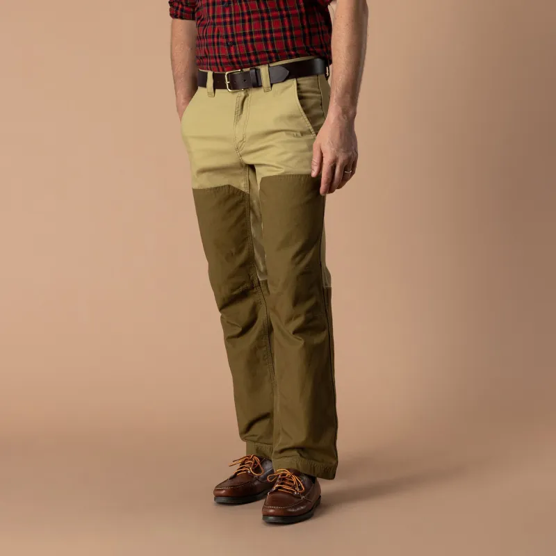 Field Canvas Briar Pant - Wheatfield made by Duck Head
