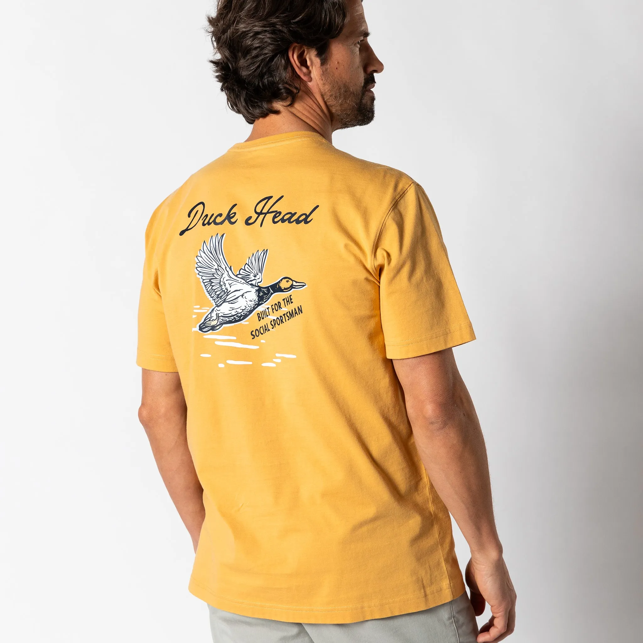 Social Sportsman Short Sleeve T-Shirt sold by Duck Head