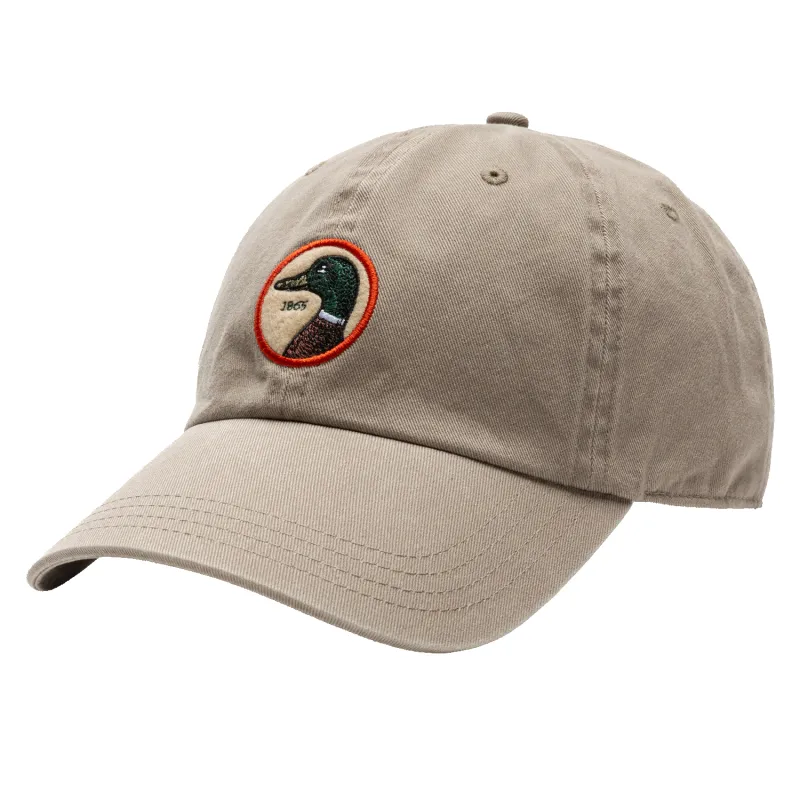 Circle Patch Twill Hat - Clay made by Duck Head