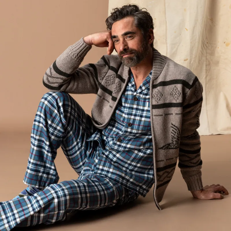Pajama Set - Stormy Teal made by Duck Head