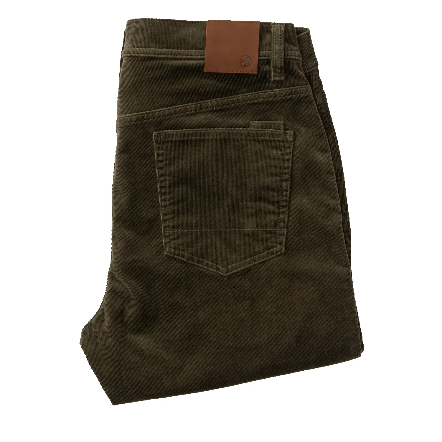 Holston Corduroy Five-Pocket - Olive sold by Duck Head product image thumbnail 3