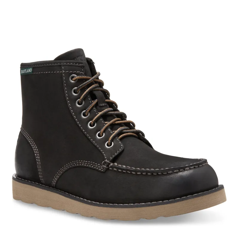 Men's Lumber Up Boot Black Nubuc sold by Eastland