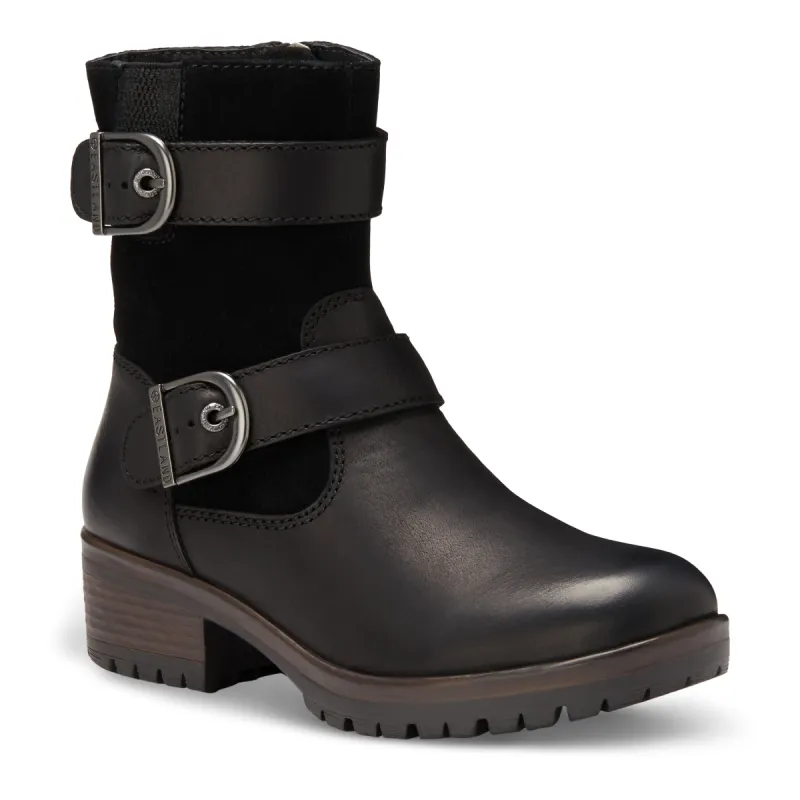 Women's Gracie Double Buckle Zipper Boot sold by Eastland