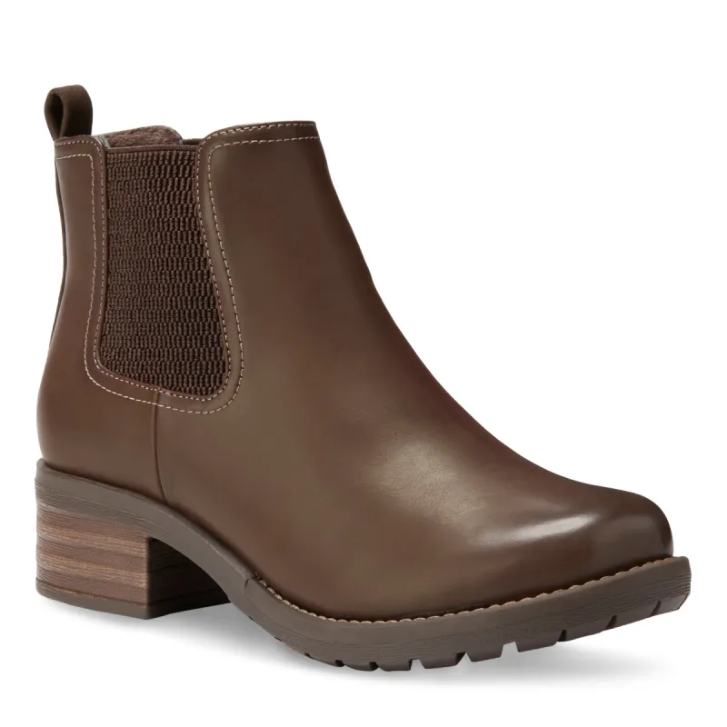 Women's Jasmine Chelsea Boot Brown sold by Eastland
