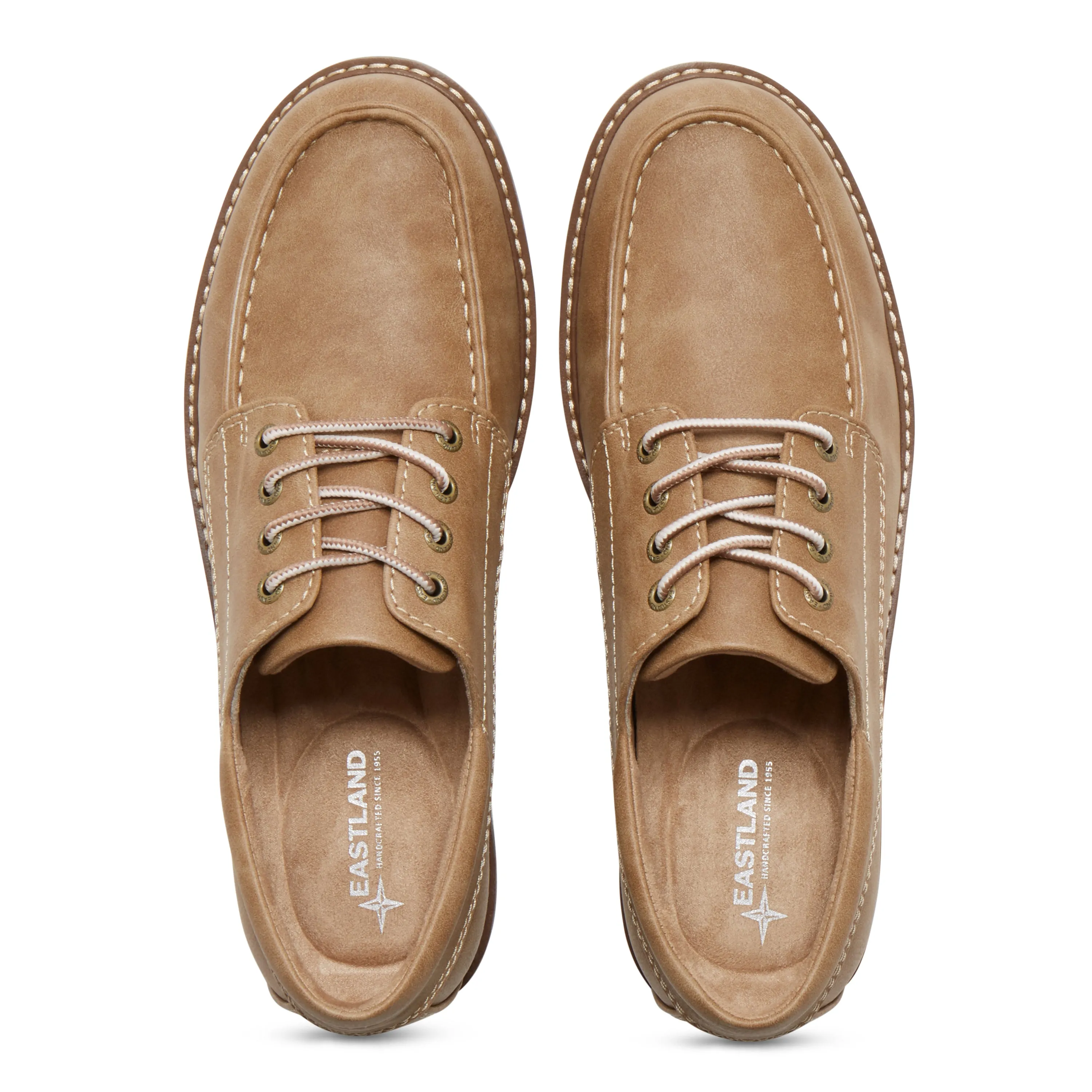 Men's Jed Moc Toe Oxford Light Tan sold by Eastland product image thumbnail 4
