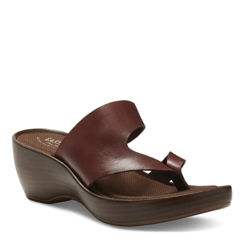 Women's Laurel Wedge Thong Sandal Cinnamon sold by Eastland