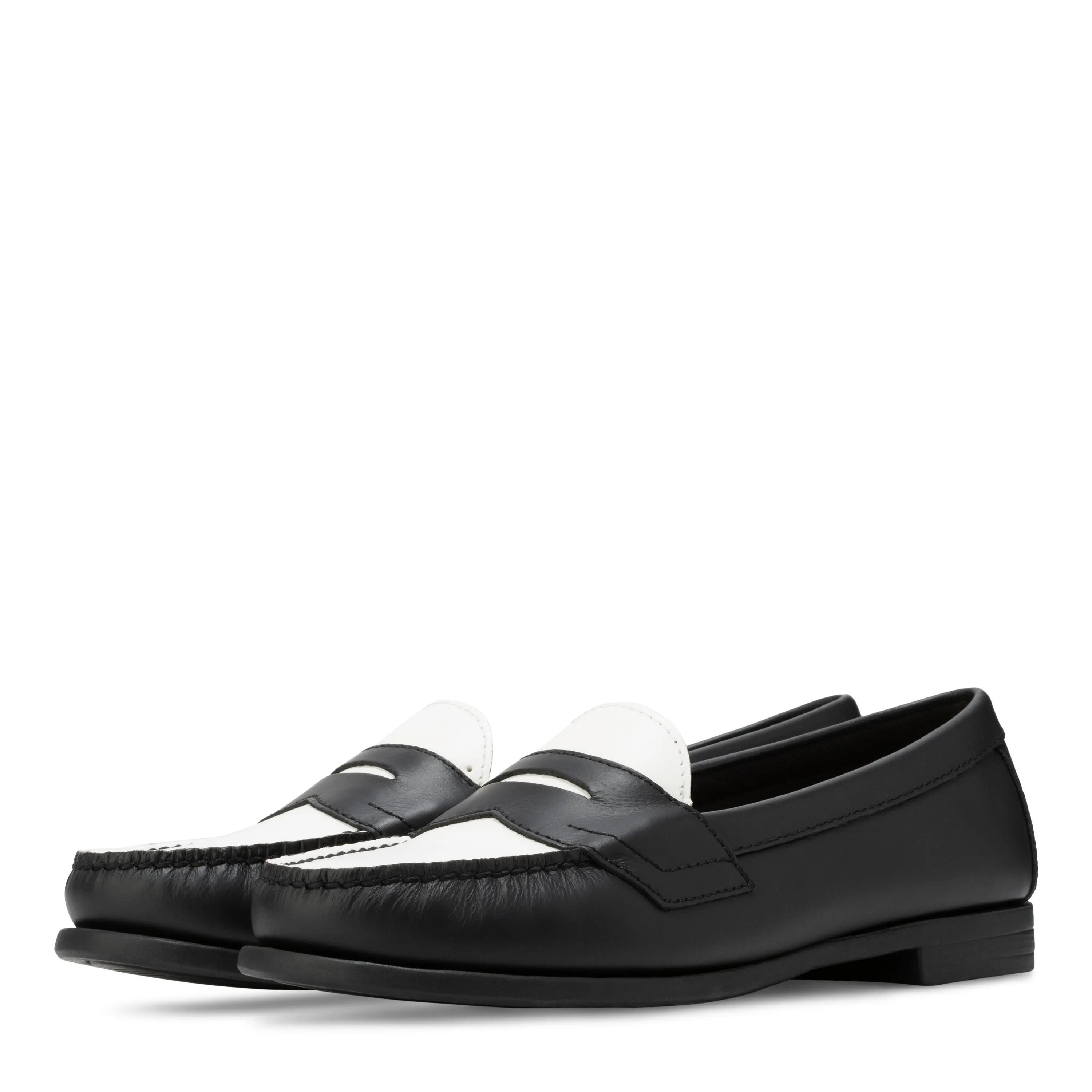Women's Classic Penny Loafer Black and White sold by Eastland product image thumbnail 5