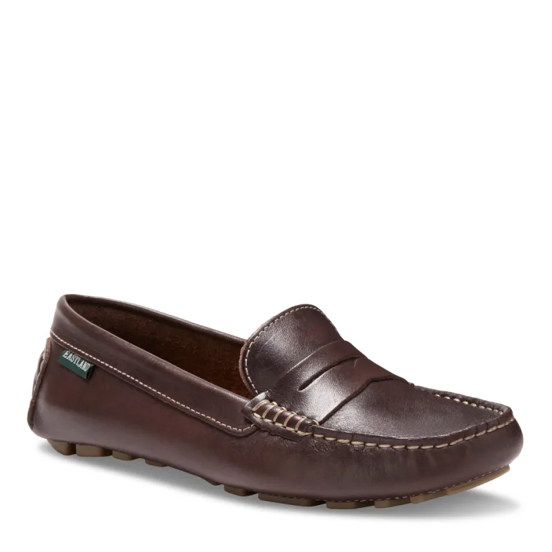 Women's Patricia Penny Loafer Driving Moc Brown sold by Eastland