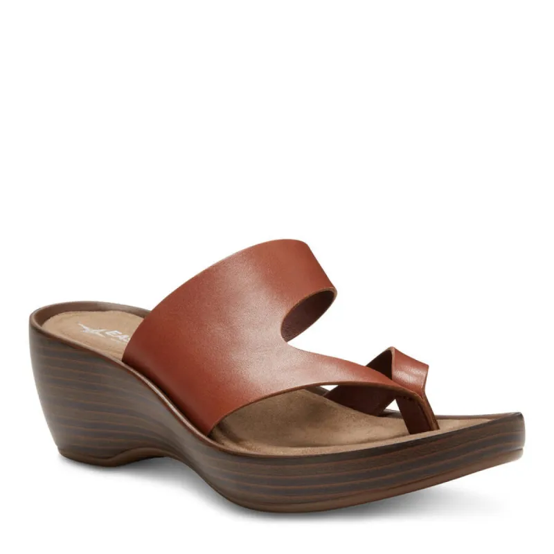 Women's Laurel Wedge Thong Sandal sold by Eastland