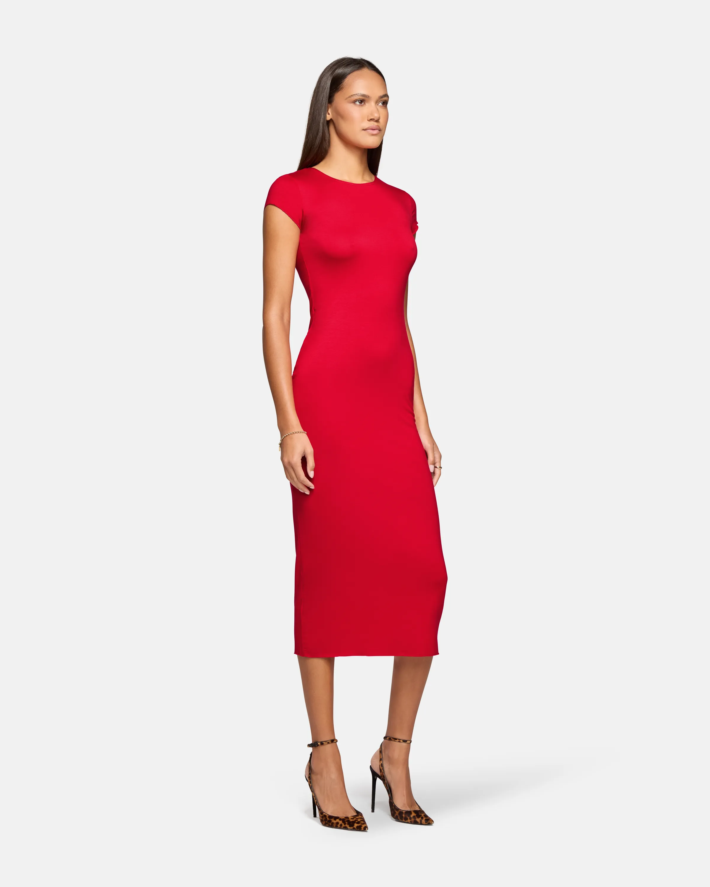 Tulip Dress Red sold by EB Denim product image thumbnail 2