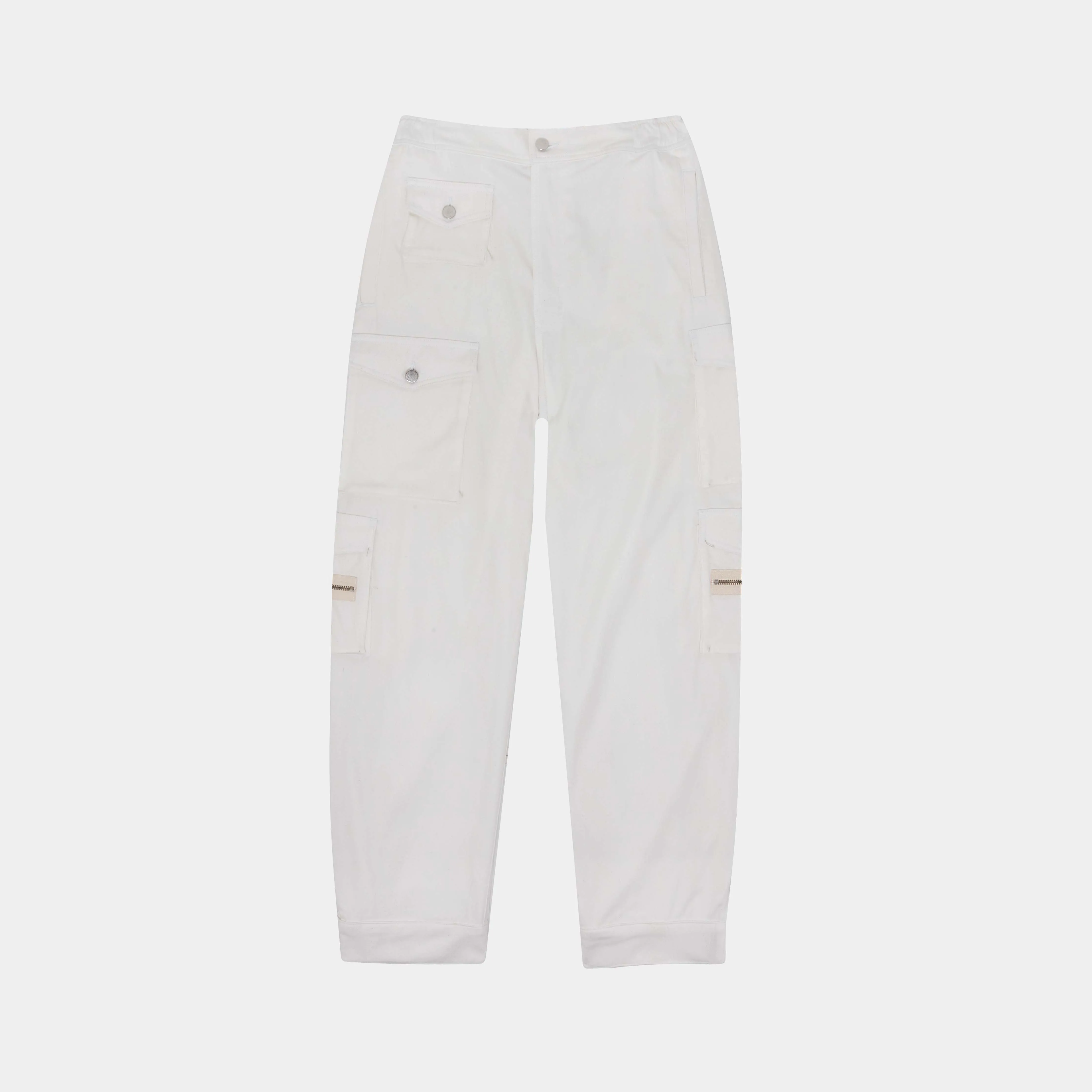 White Cargo Pants sold by EB Denim product image thumbnail 2