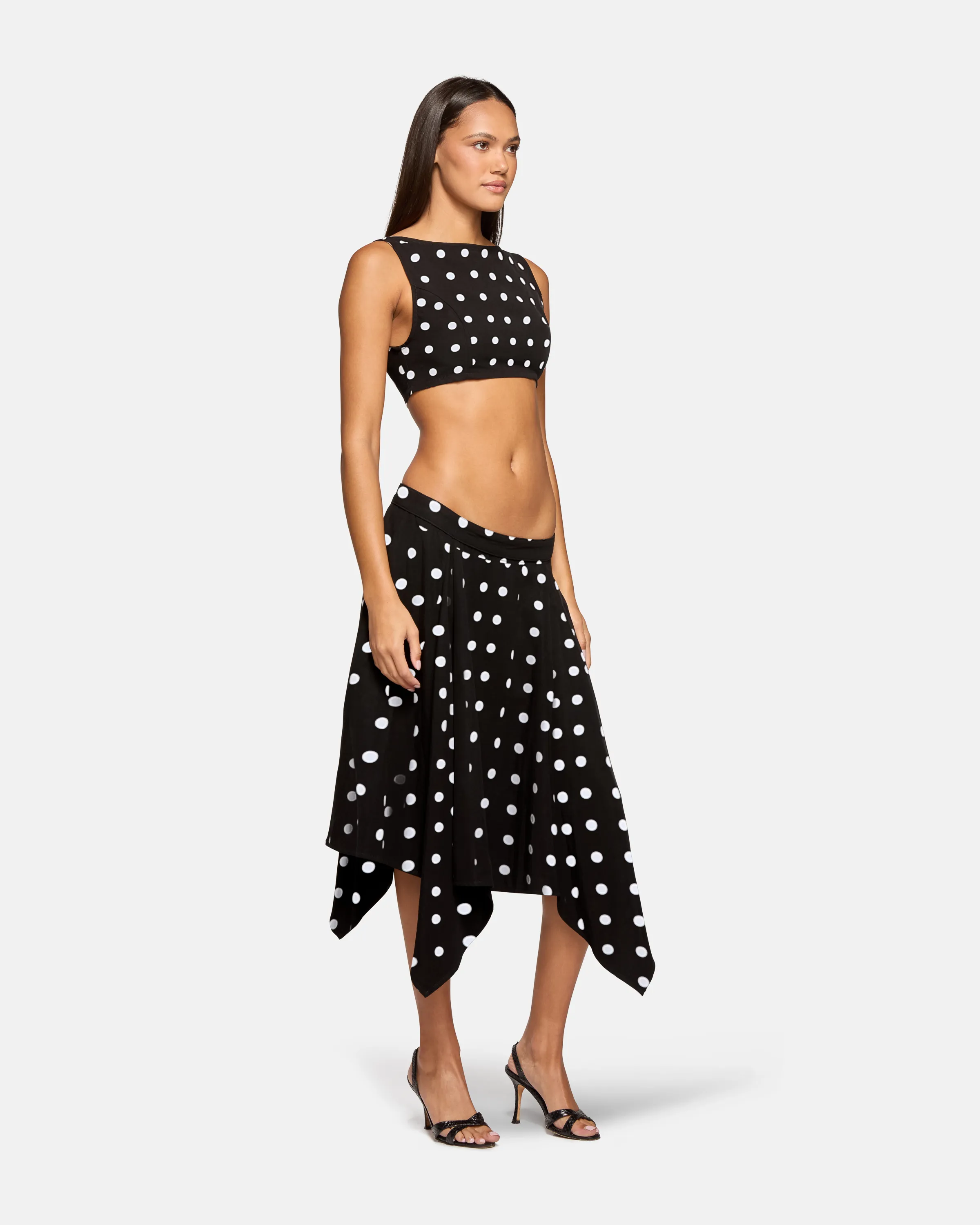City Skirt Polka Dot sold by EB Denim