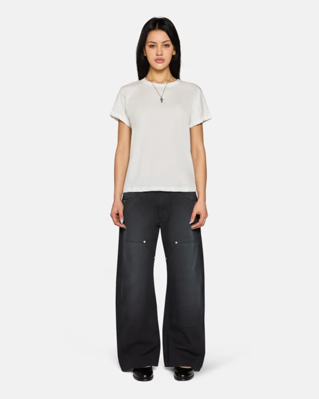 Jax Mid Rise Work Pant Black sold by EB Denim
