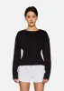 Long Sleeve Eero Tee Tar sold by EB Denim
