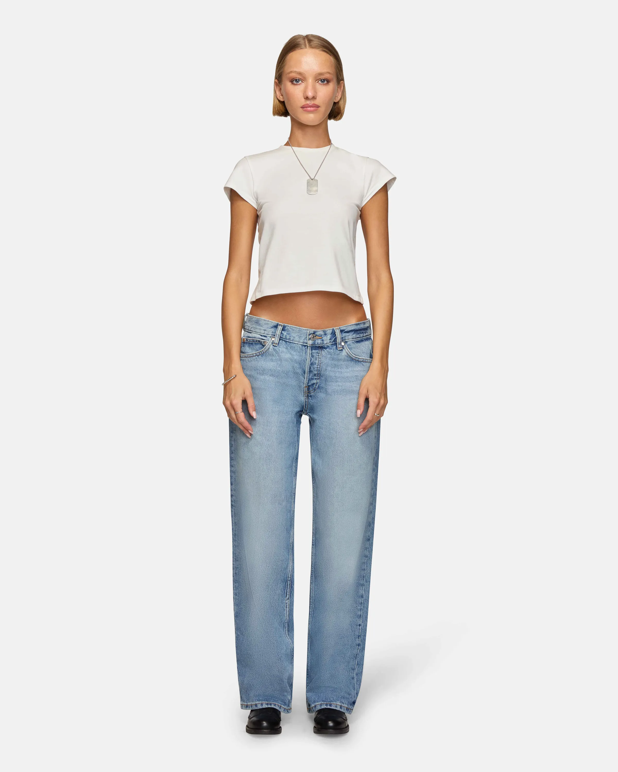 Low Rise Baggy Luca sold by EB Denim