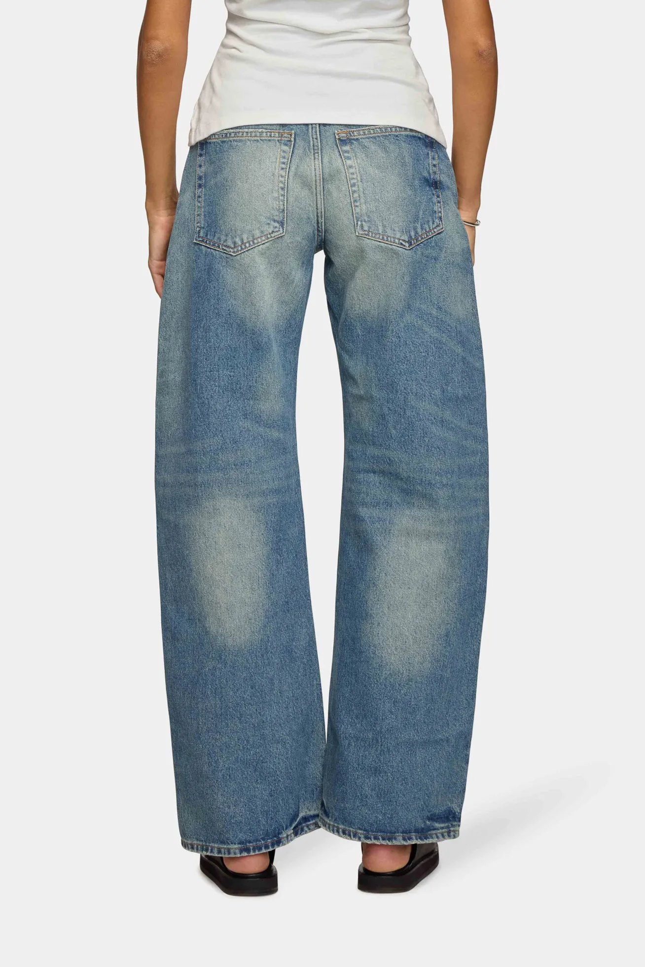 Enzo Mid Rise Barrel Ambrosia sold by EB Denim product image thumbnail 4