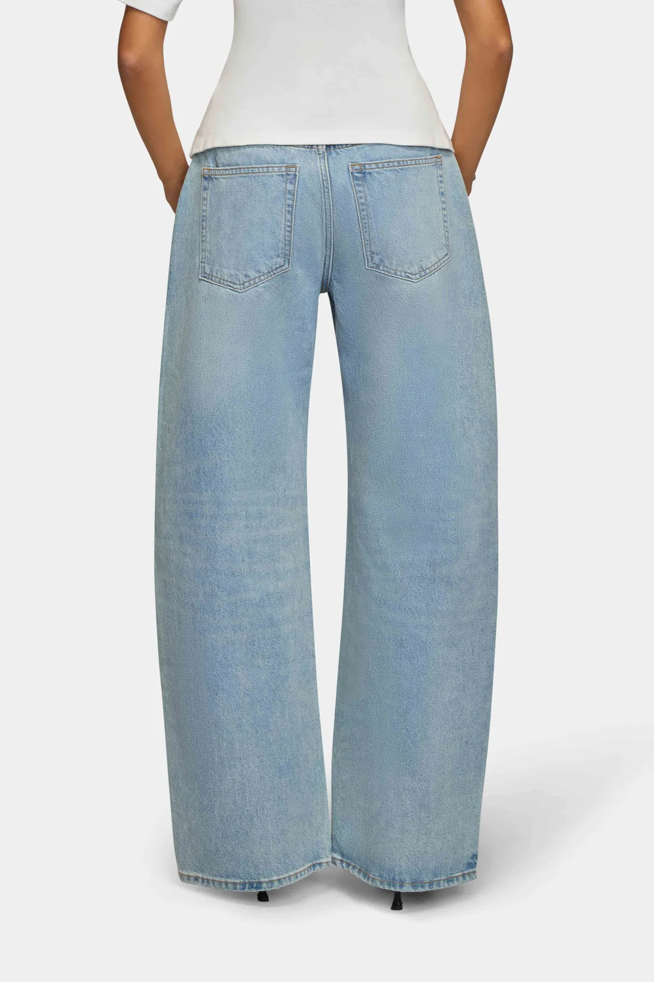 Enzo Mid Rise Barrel Laguna sold by EB Denim product image thumbnail 4