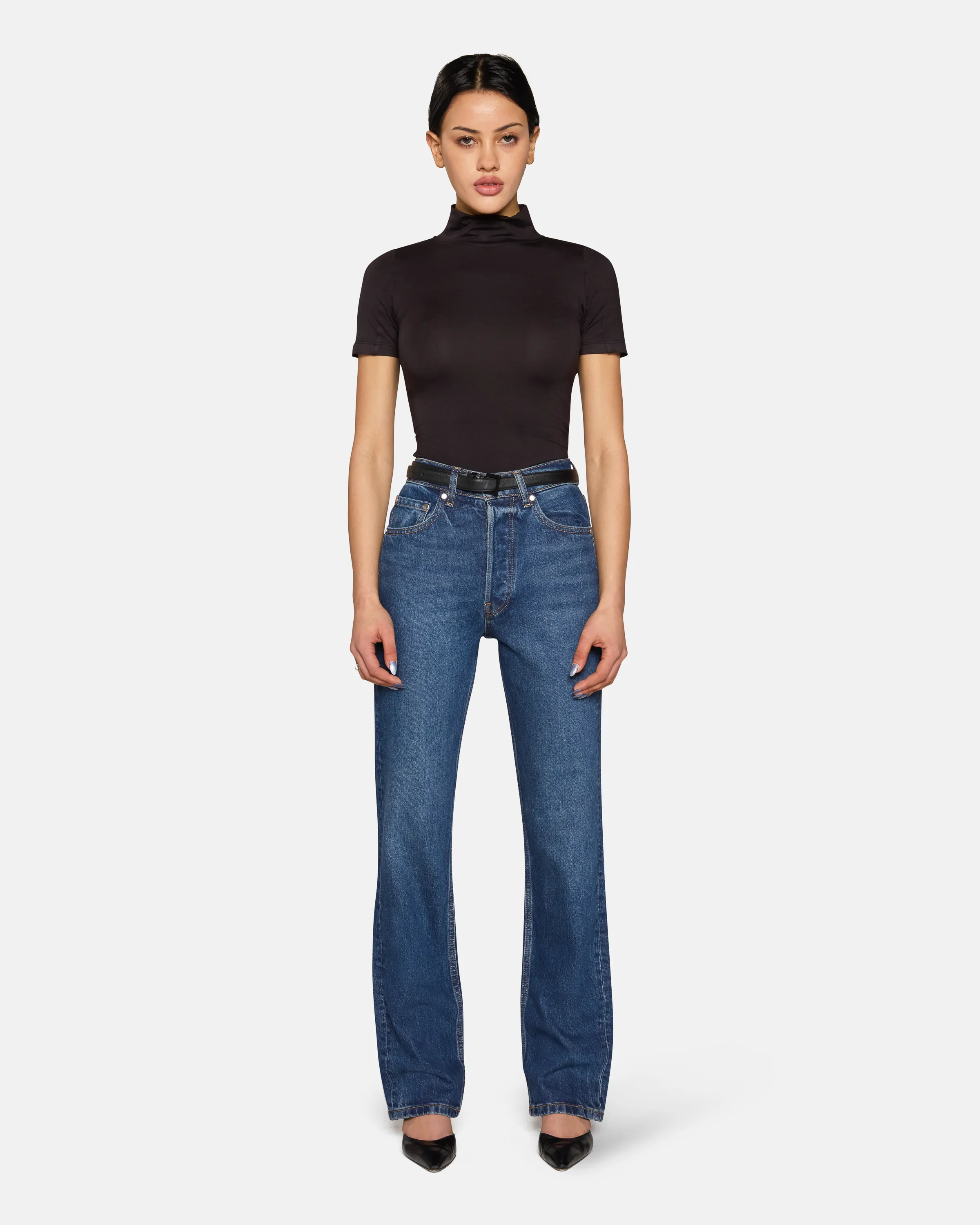 High Rise Straight La Crosse sold by EB Denim