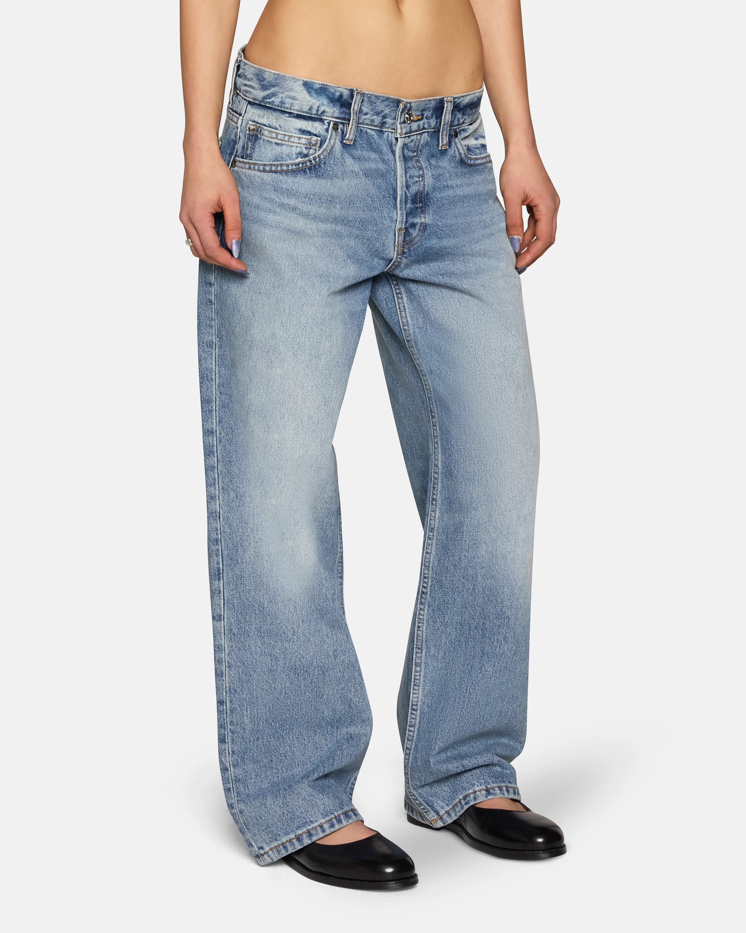 Low Rise Baggy 29" Inseam Luca sold by EB Denim product image thumbnail 3