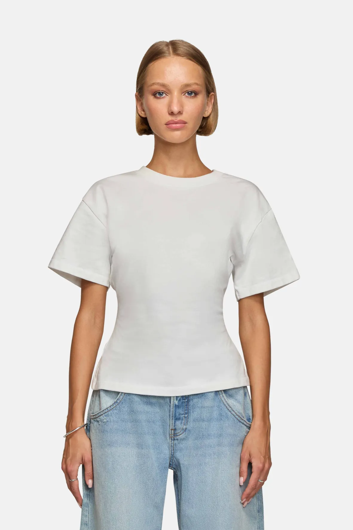 Eero Tee Milk sold by EB Denim product image thumbnail 2