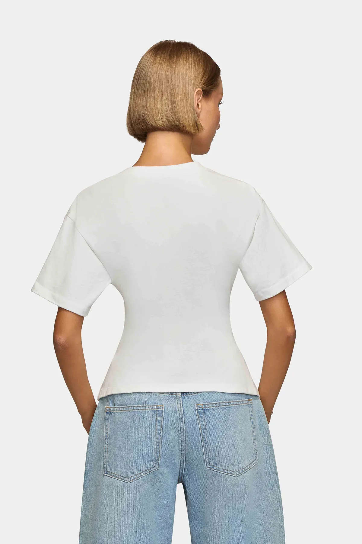 Eero Tee Milk sold by EB Denim product image thumbnail 4