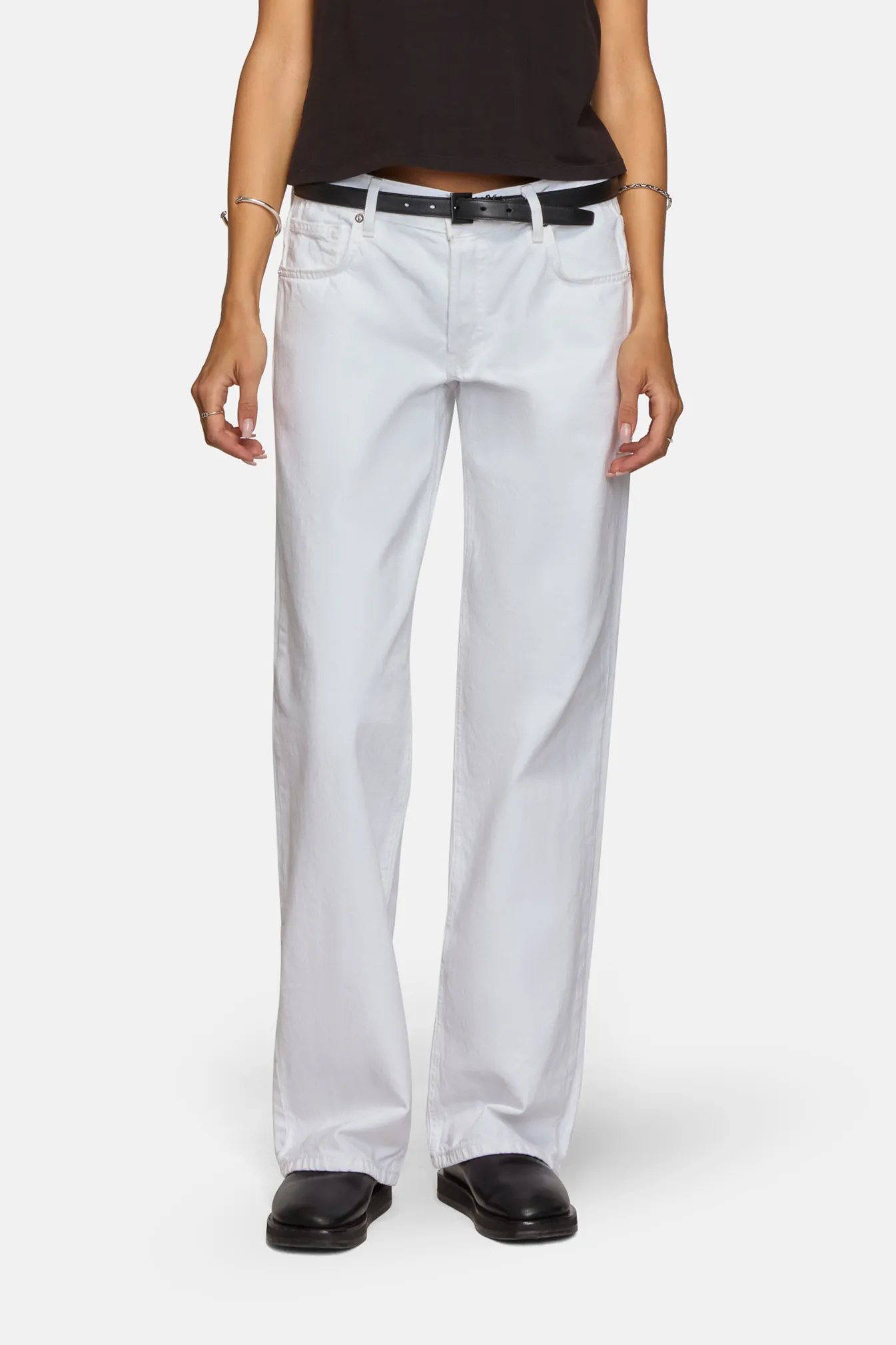 Low Rise Baggy White sold by EB Denim product image thumbnail 2