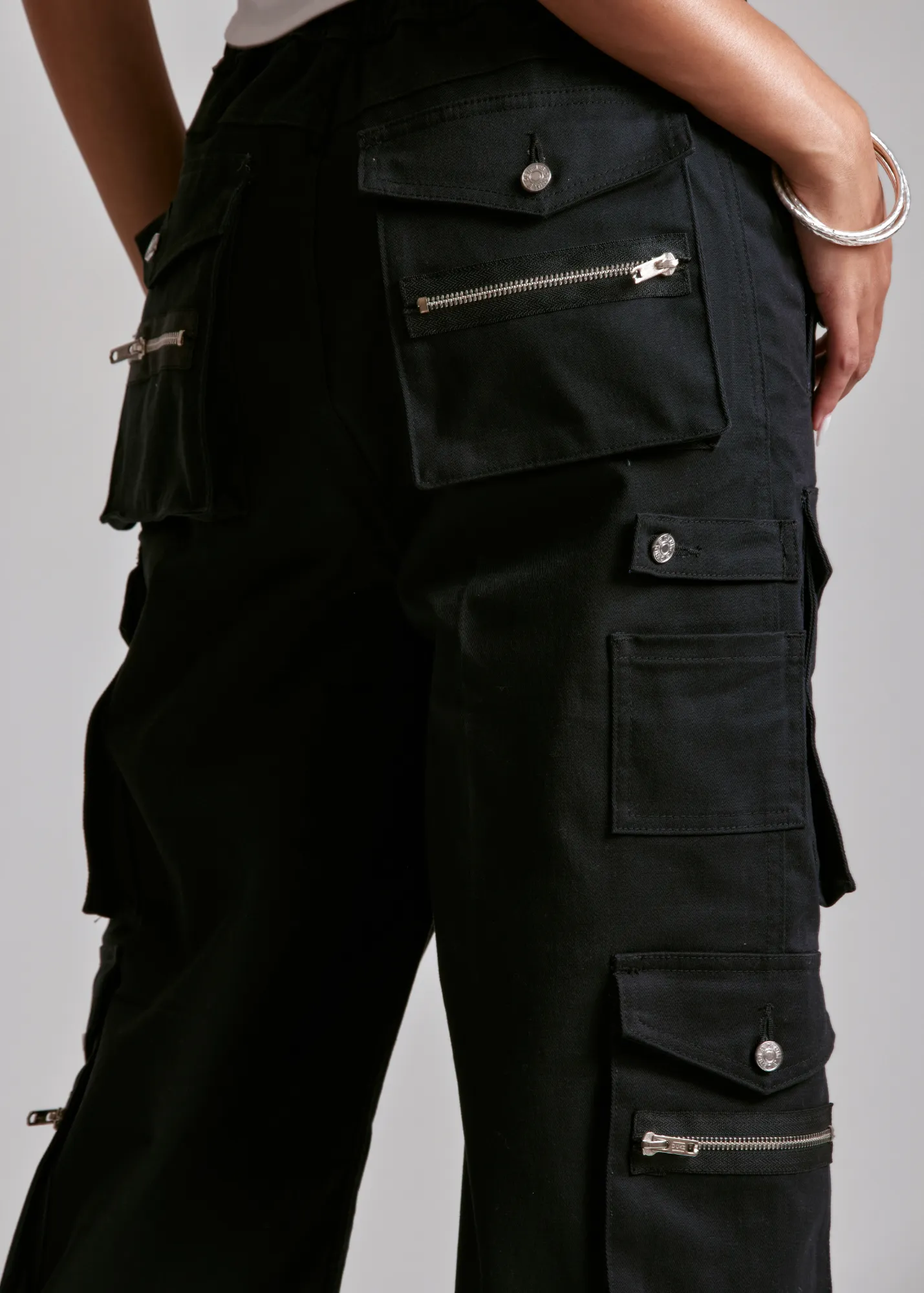 Cargo Pant Black sold by EB Denim product image thumbnail 4