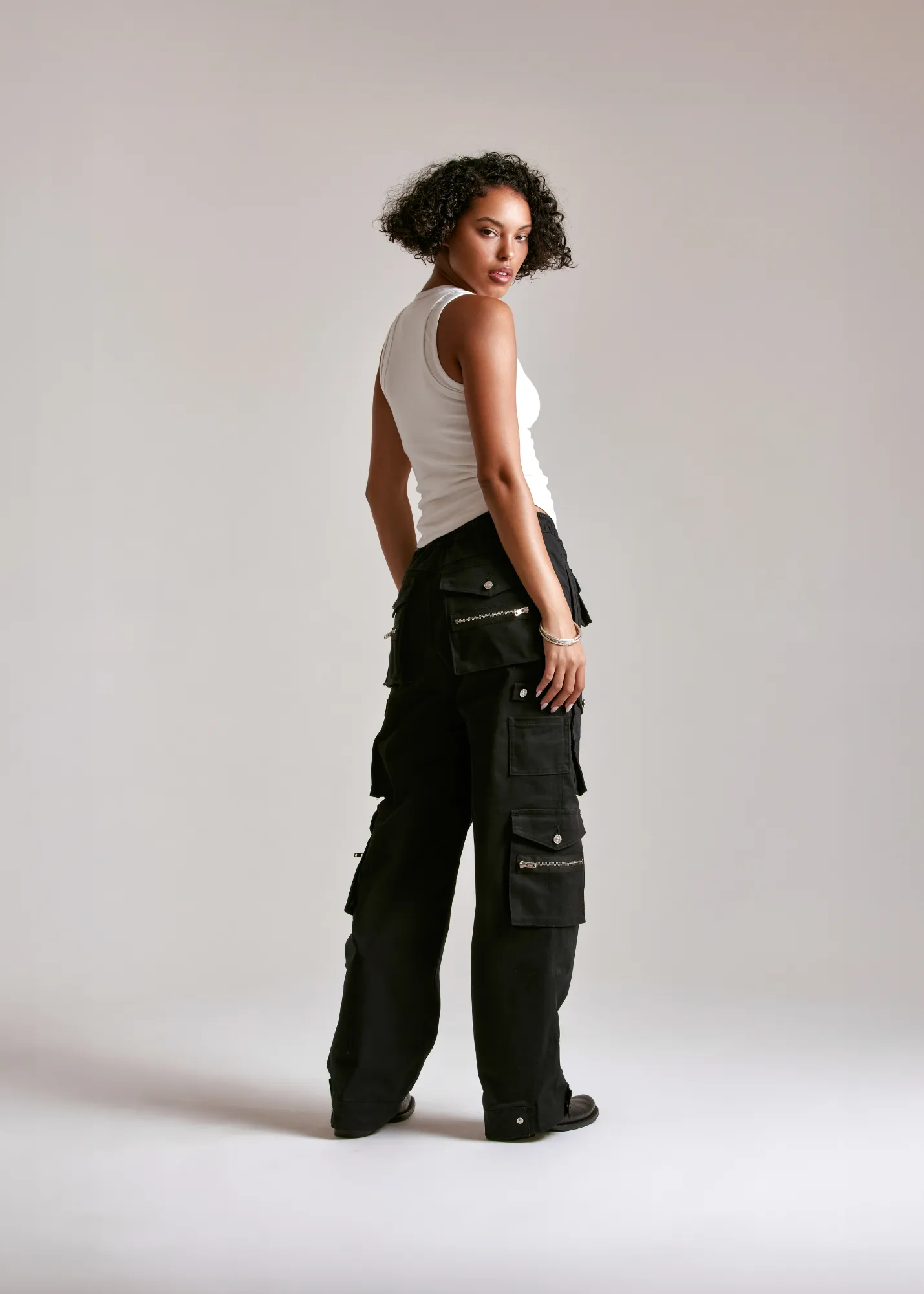Cargo Pant Black sold by EB Denim product image thumbnail 3