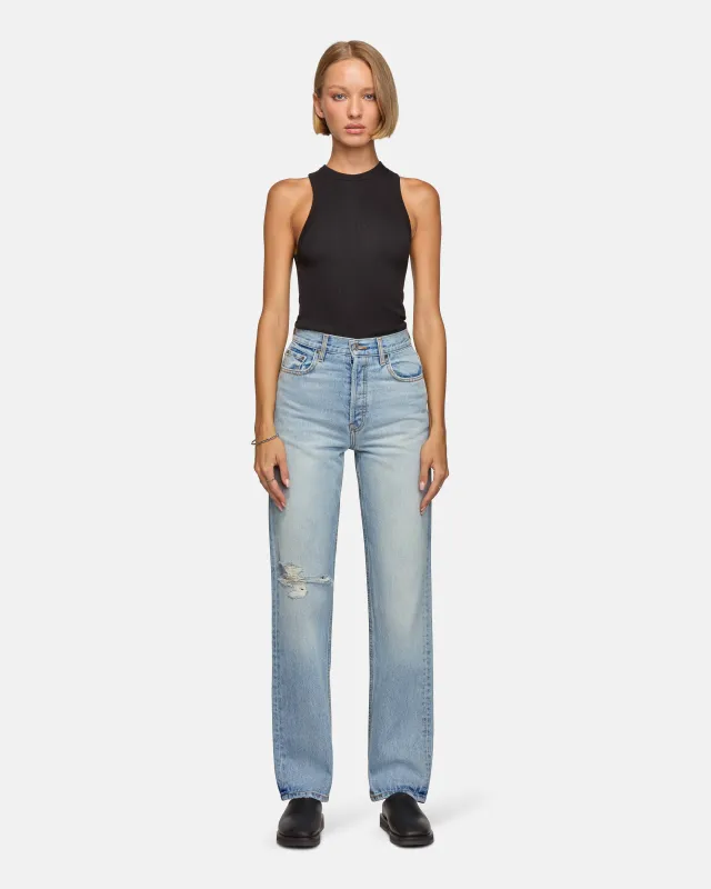 High Rise Straight Highland sold by EB Denim