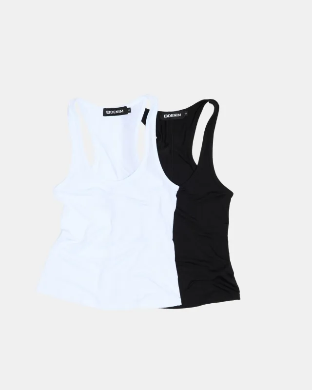 Lucy Racer Back Tank Two Pack sold by EB Denim