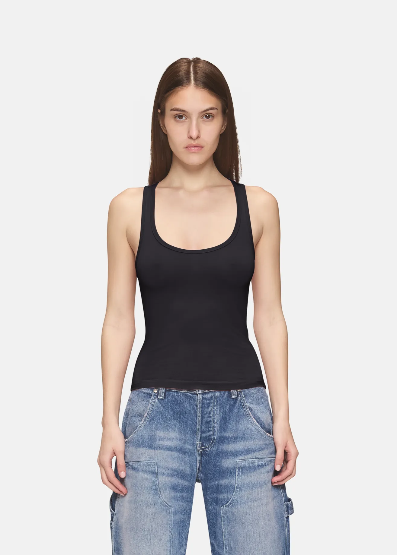 Lucy Racer Back Tank Asphalt sold by EB Denim product image thumbnail 2