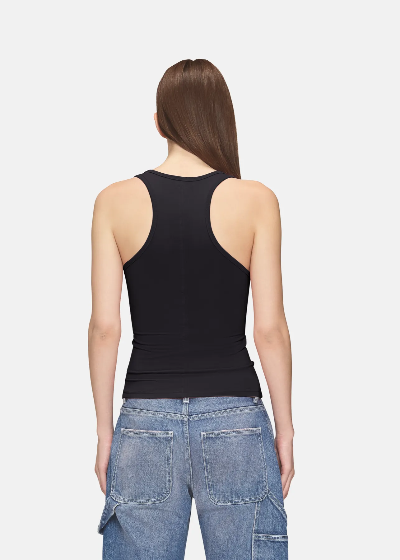 Lucy Racer Back Tank Asphalt sold by EB Denim product image thumbnail 4
