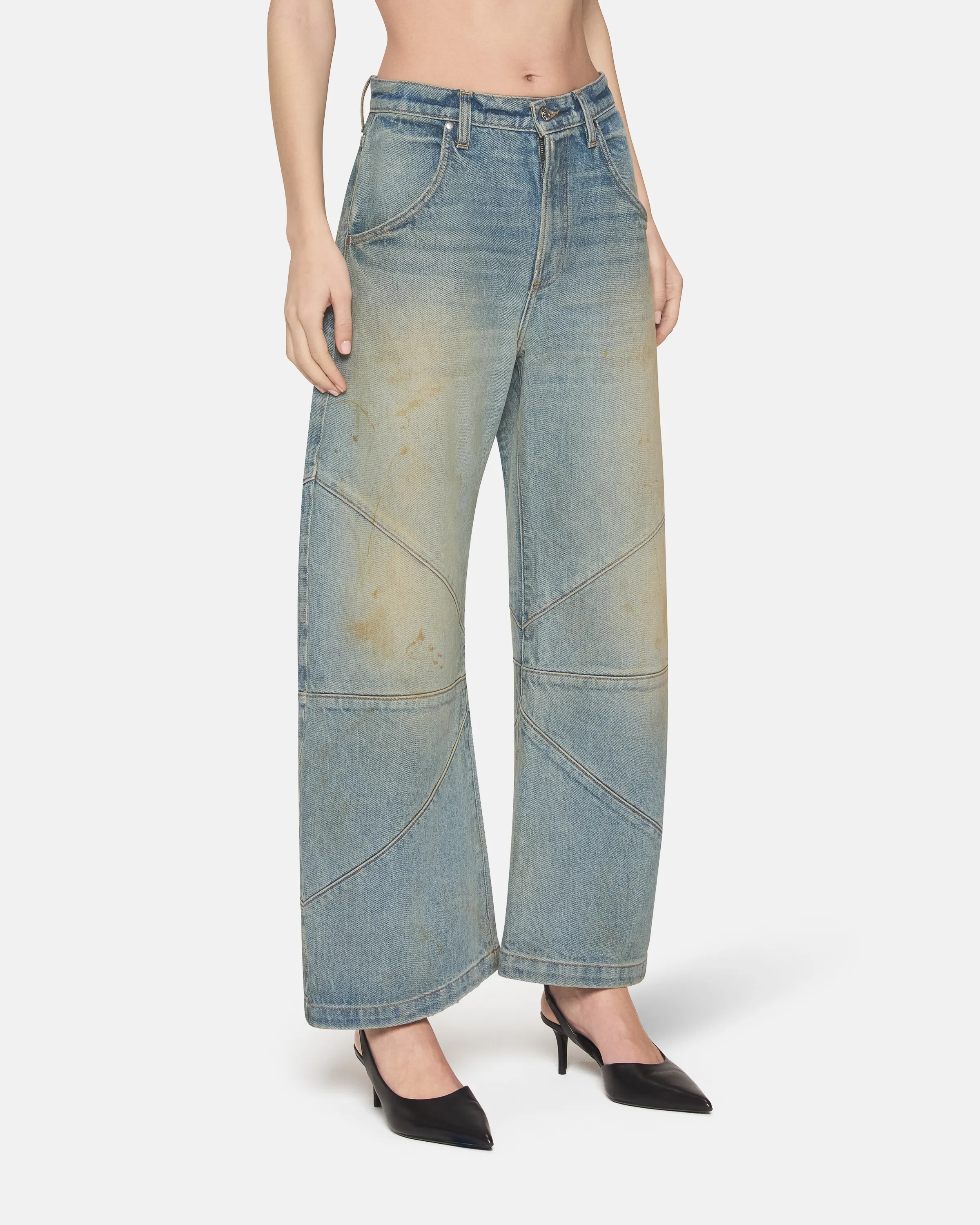 Freddy Cropped Barrel Stonefield sold by EB Denim product image thumbnail 3