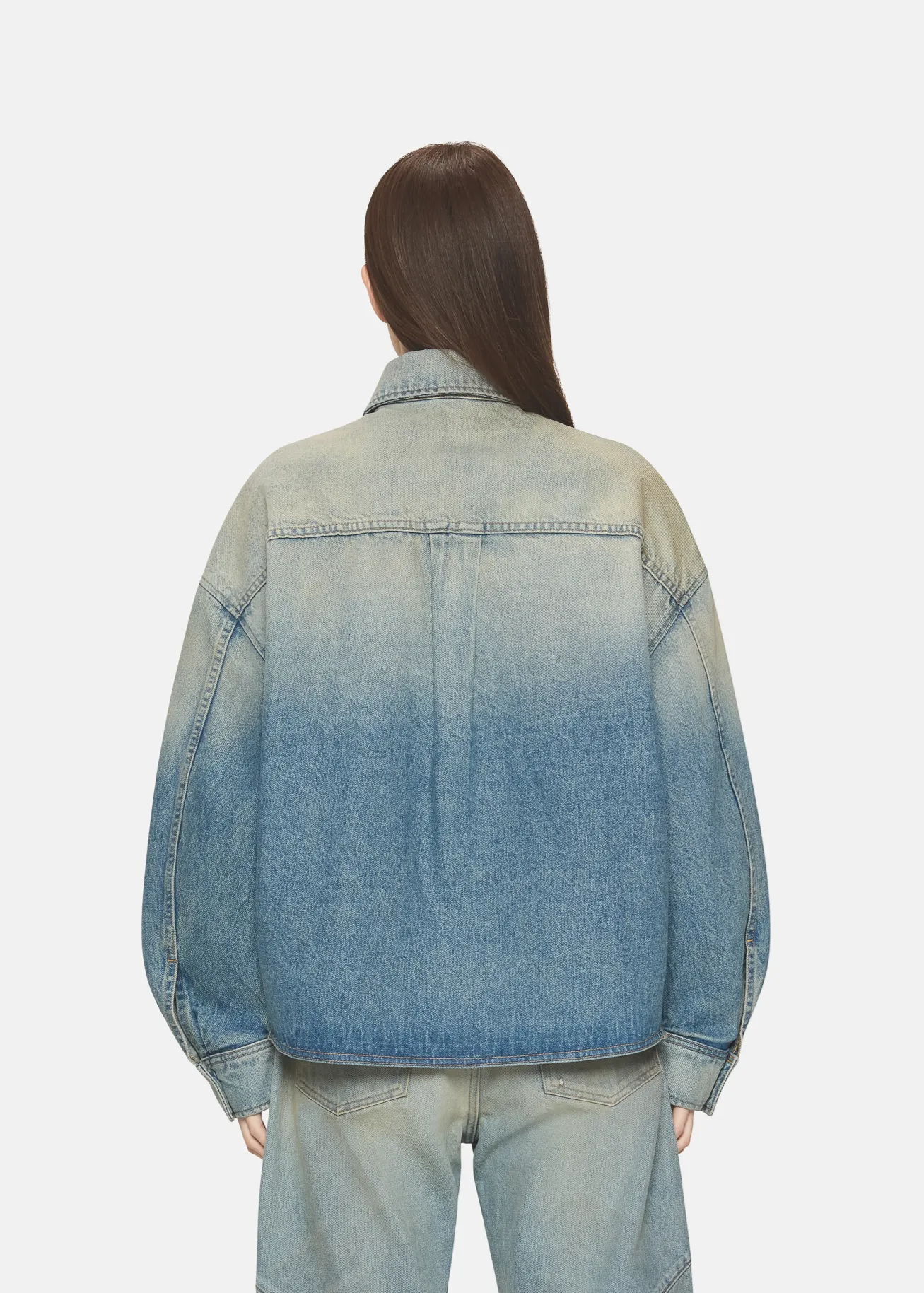 Daniele Shirt Jacket Stonefield sold by EB Denim product image thumbnail 4