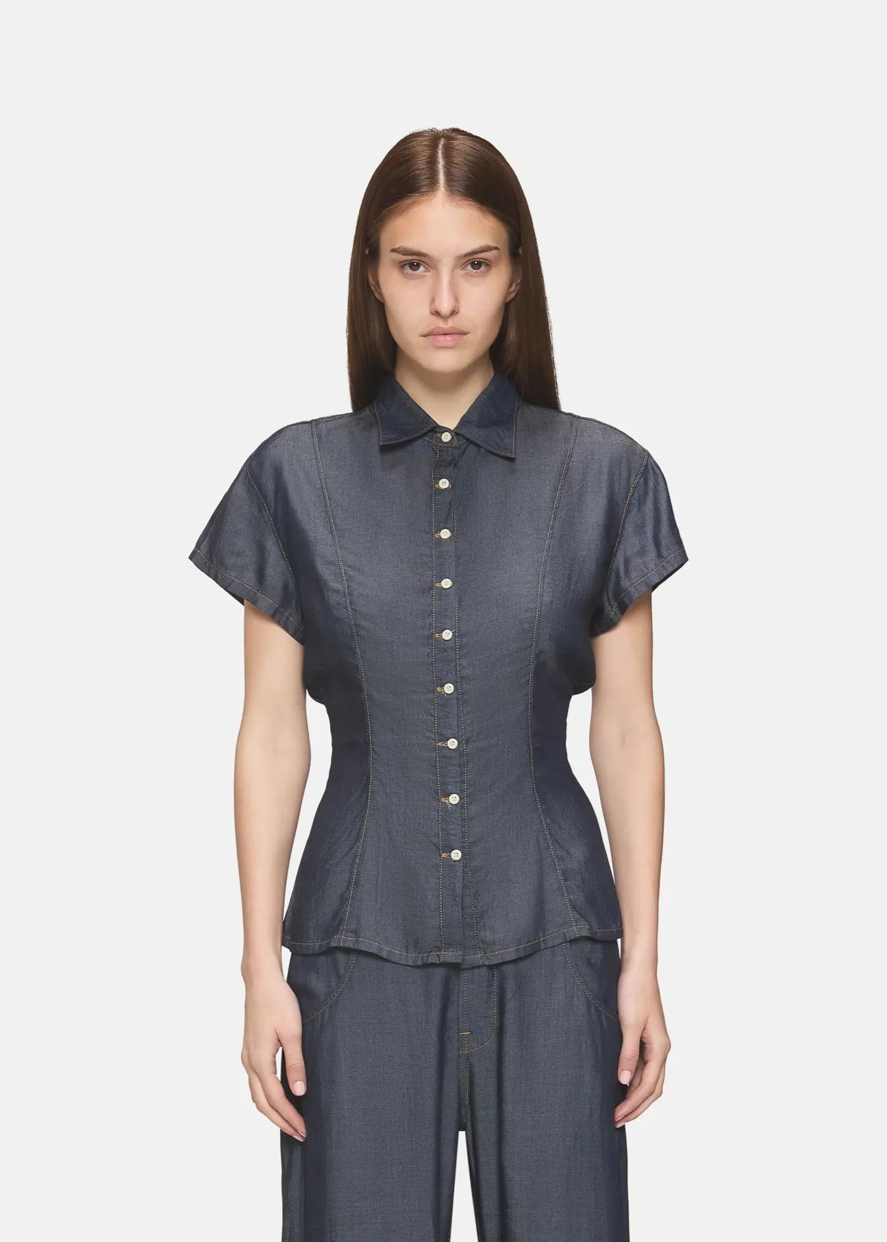 Rosie Short Sleeve Blouse Marietta sold by EB Denim product image thumbnail 2