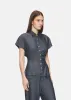Rosie Short Sleeve Blouse Marietta sold by EB Denim