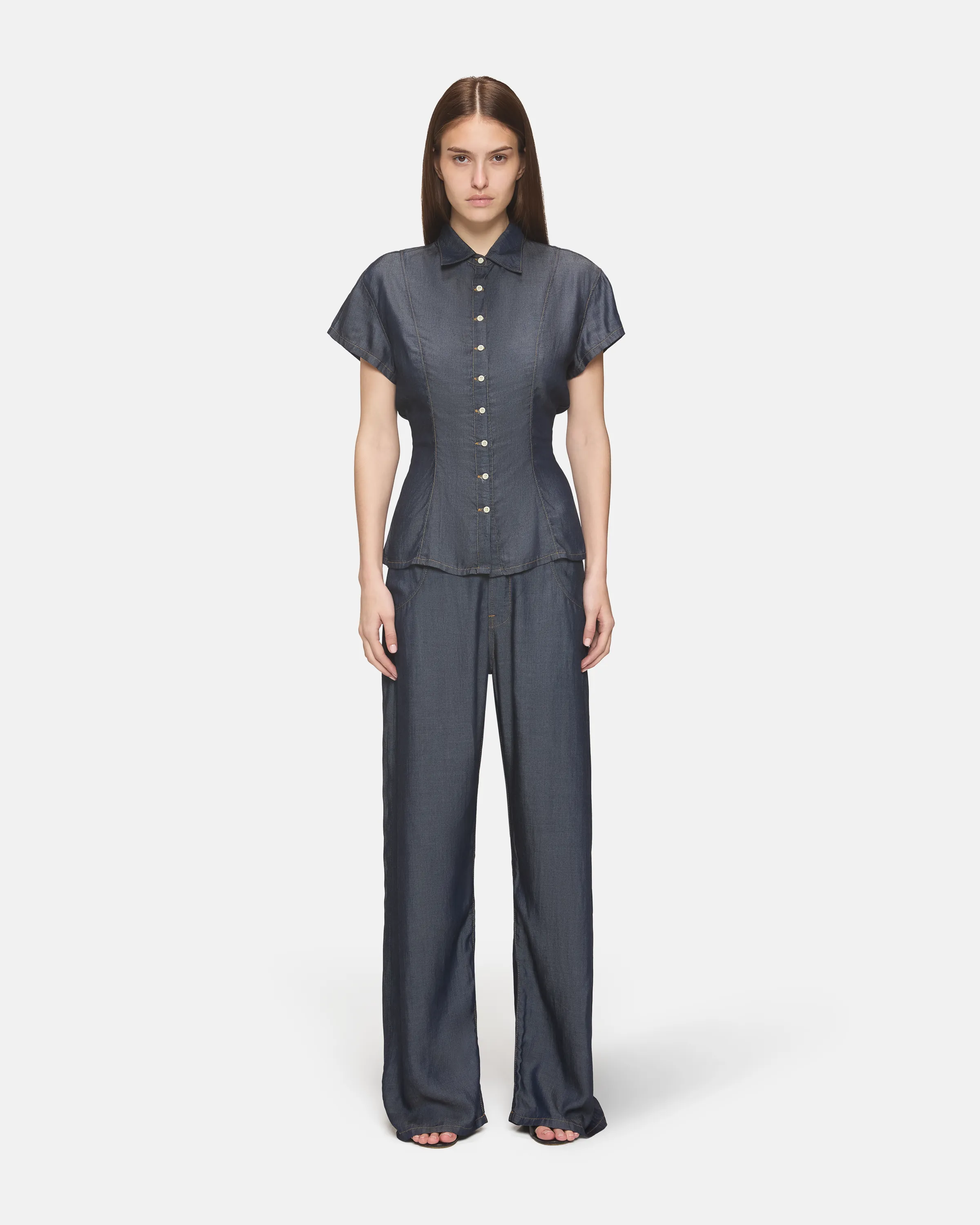 Rosie Short Sleeve Blouse Marietta sold by EB Denim