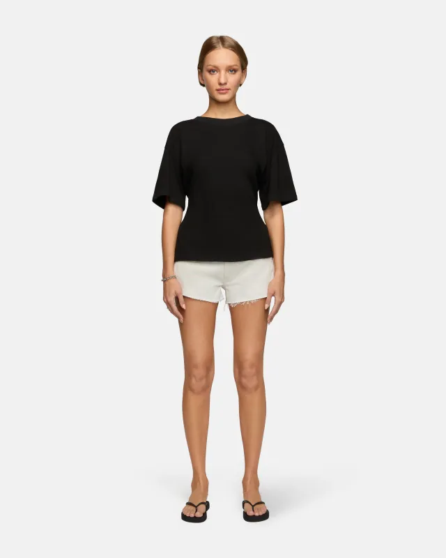 Eero Tee Lightweight Black sold by EB Denim