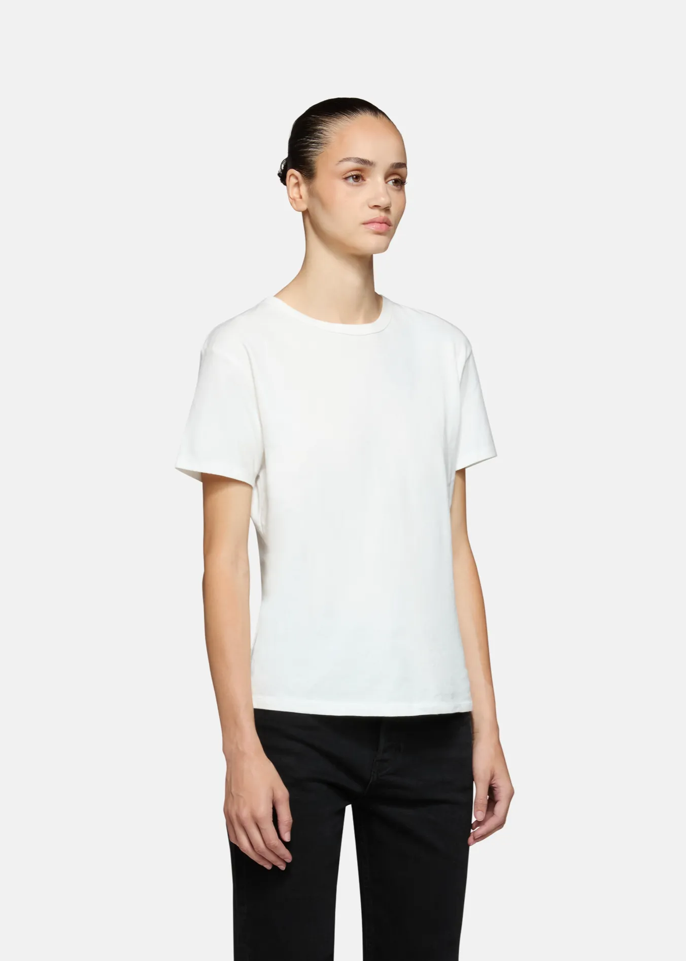 Croft Tee White sold by EB Denim product image thumbnail 2