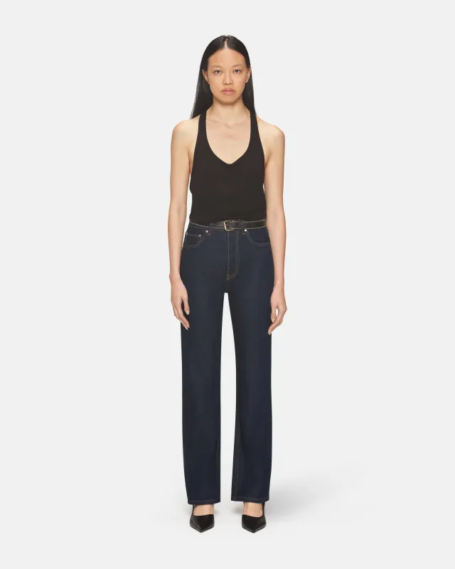 High Rise Straight Havana Night sold by EB Denim