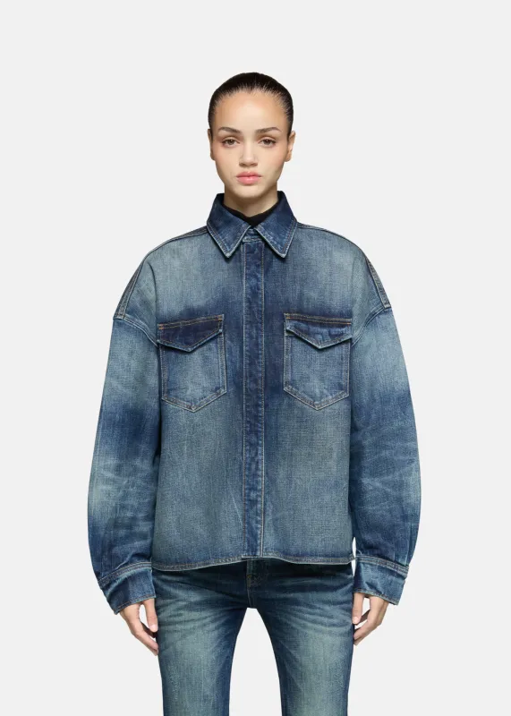 Daniele Shirt Jacket Suntory made by EB Denim