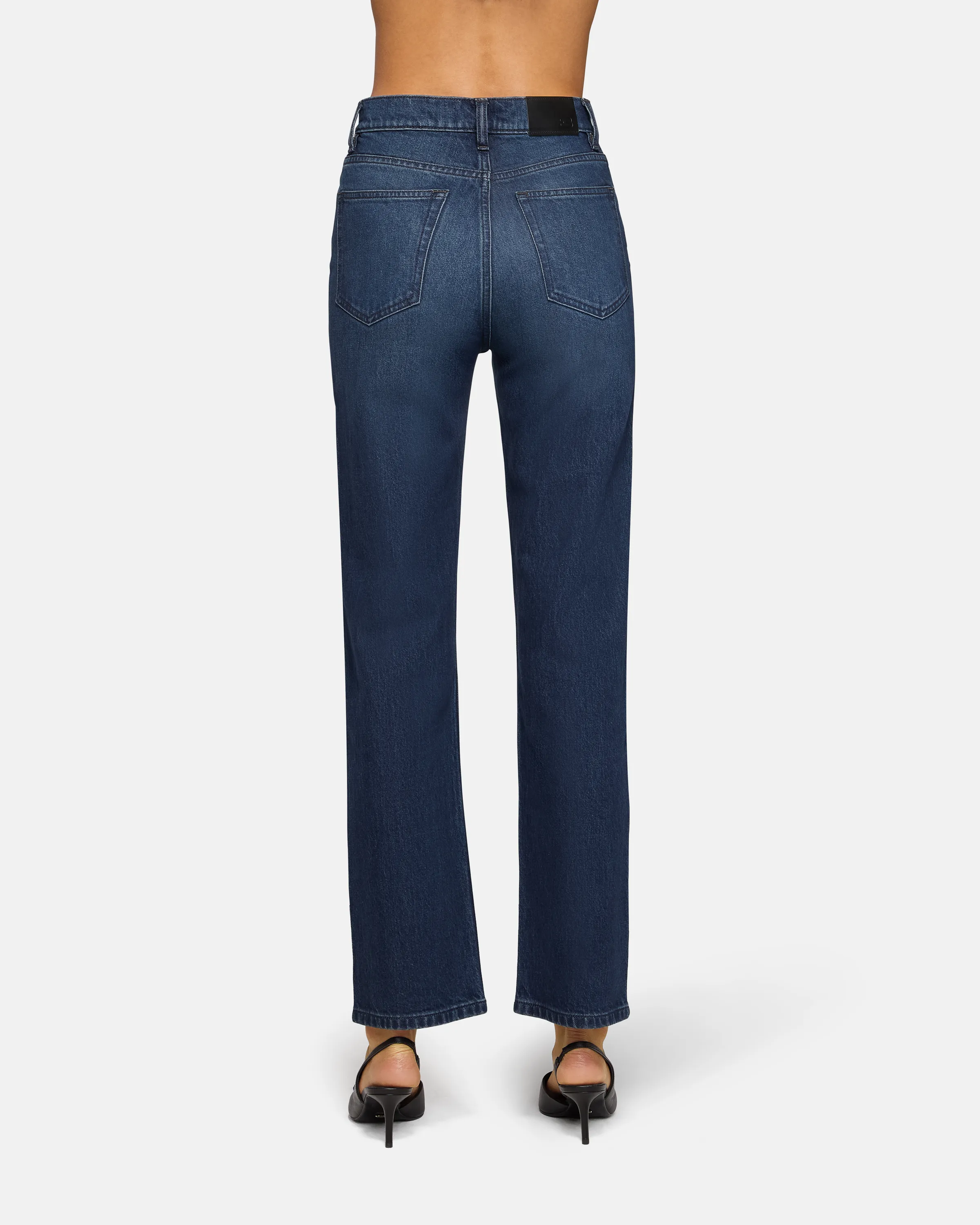 High Rise Straight Midnight Ridge sold by EB Denim product image thumbnail 4