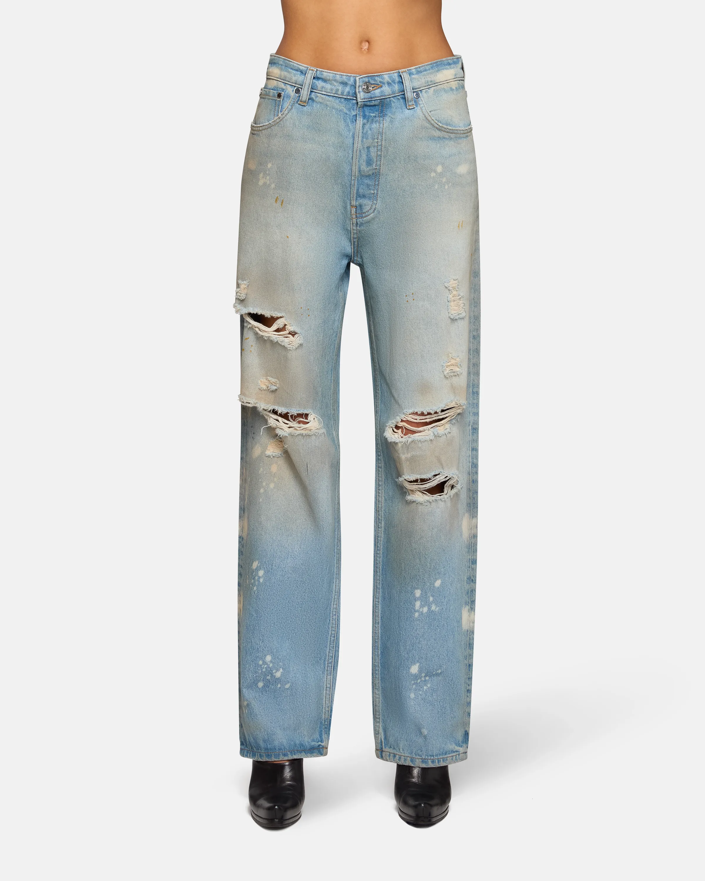 Sofia High Rise Relaxed Drift Destroy sold by EB Denim product image thumbnail 2