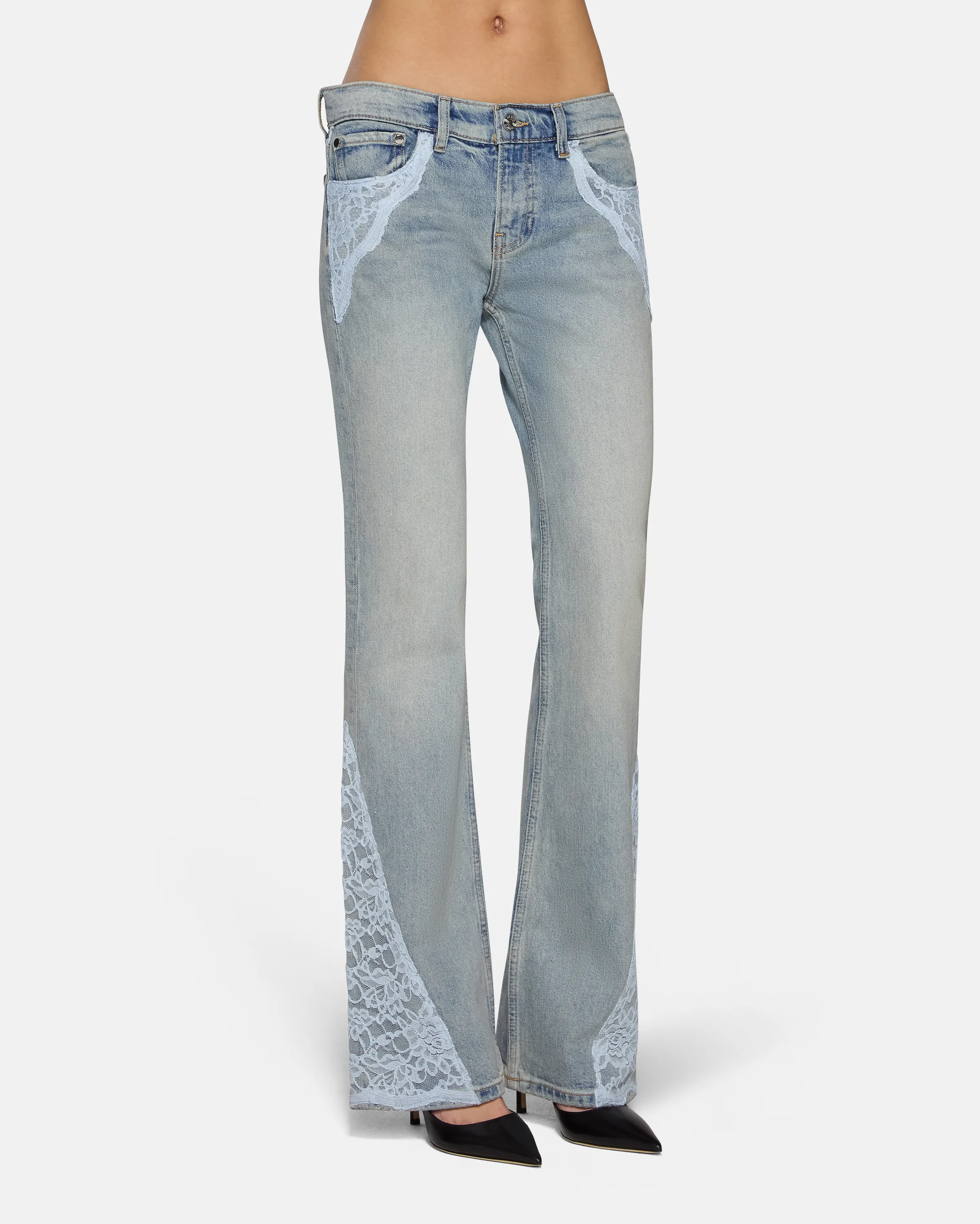 Valentine Jean Something Blue Lace sold by EB Denim product image thumbnail 3