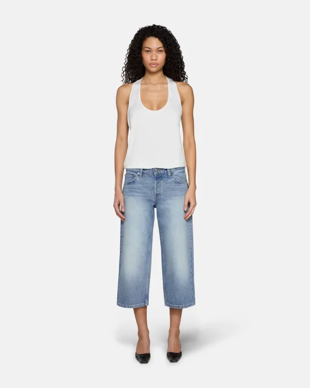 Low Rise Baggy Capri Luca made by EB Denim