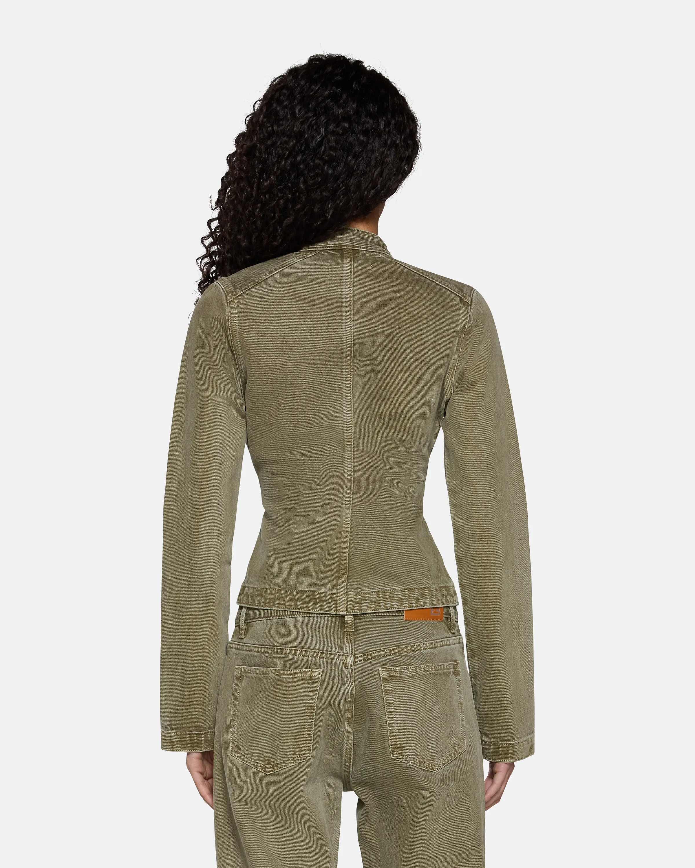 Calla Jacket Faded Army sold by EB Denim product image thumbnail 5