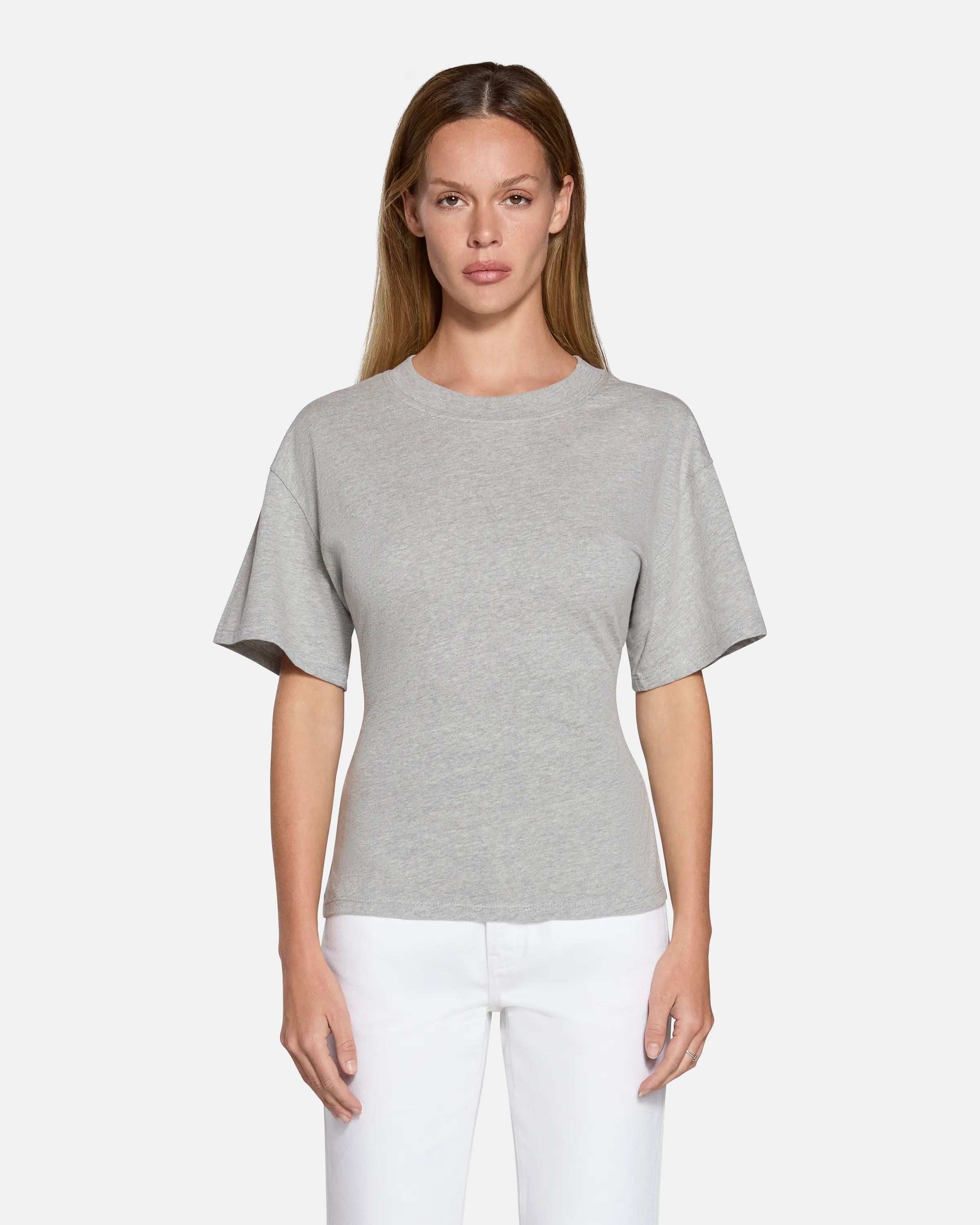 Eero Tee Heather Grey sold by EB Denim