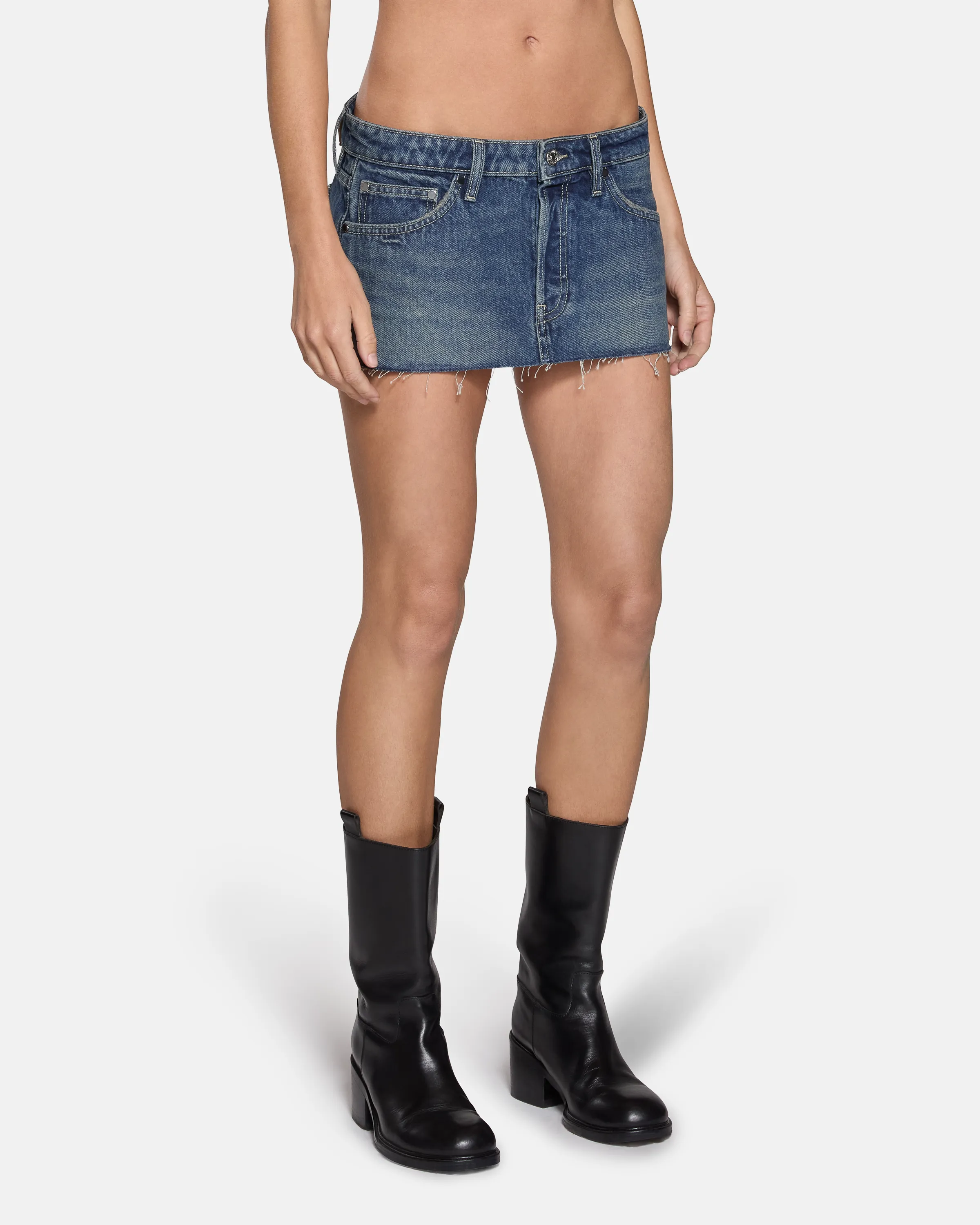 Arden Micro Mini Skirt Arrowwood sold by EB Denim product image thumbnail 3