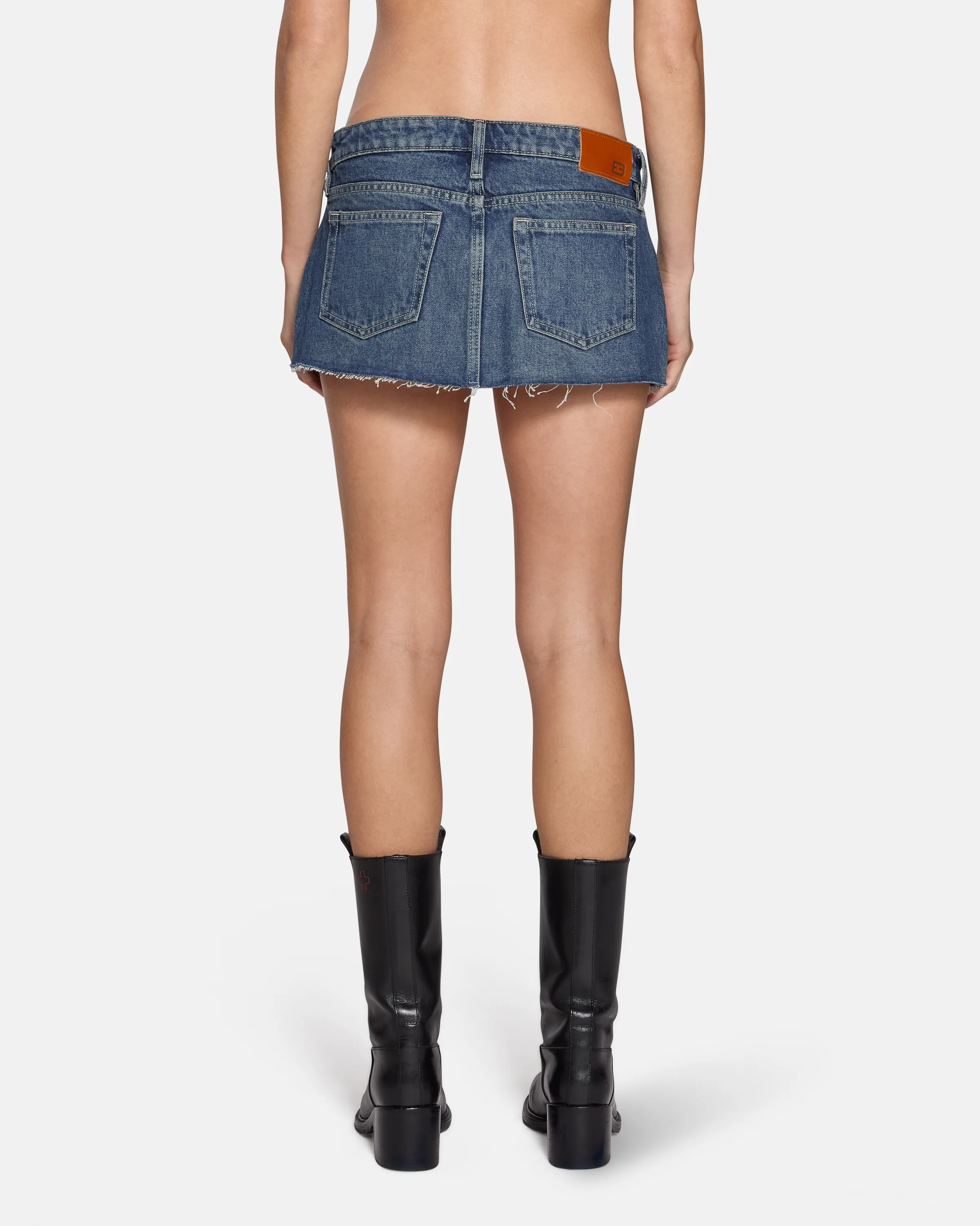 Arden Micro Mini Skirt Arrowwood sold by EB Denim product image thumbnail 4