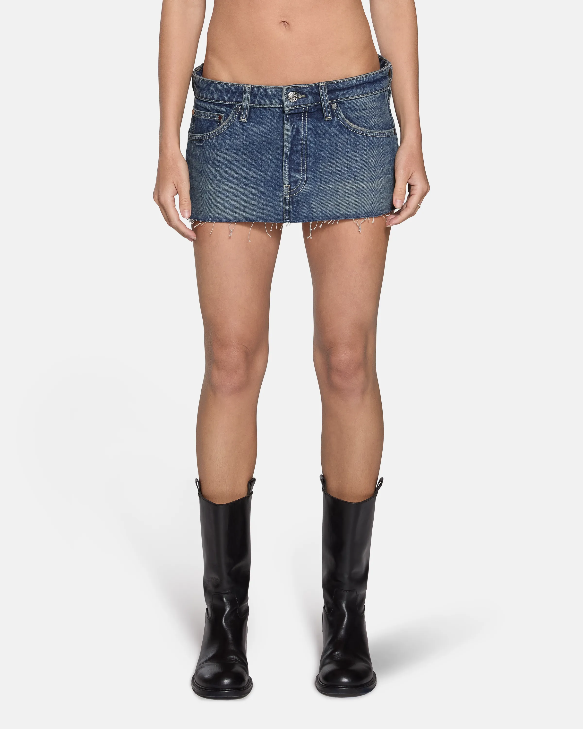 Arden Micro Mini Skirt Arrowwood sold by EB Denim product image thumbnail 2